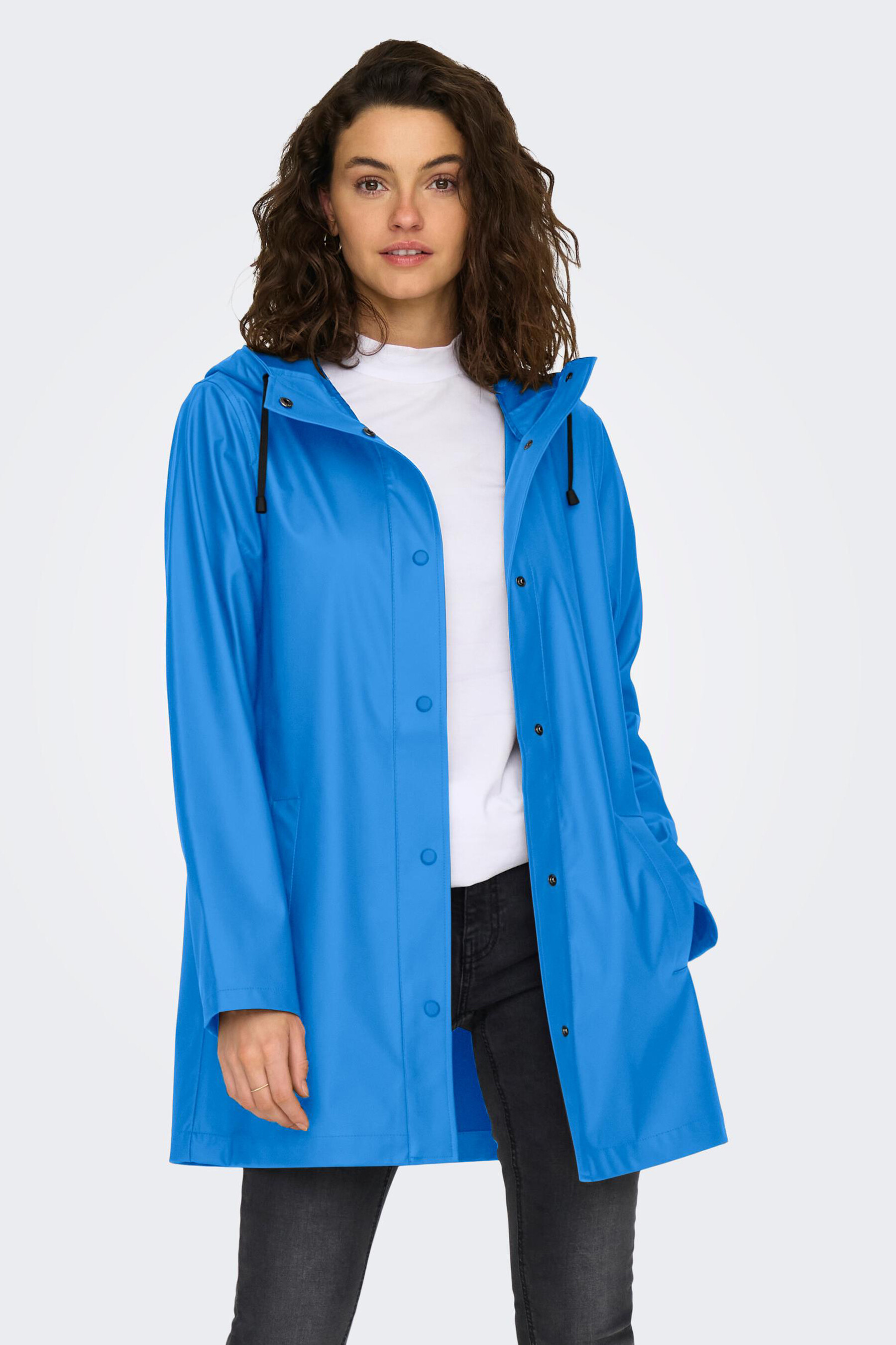 Regenjas discount blauw dames